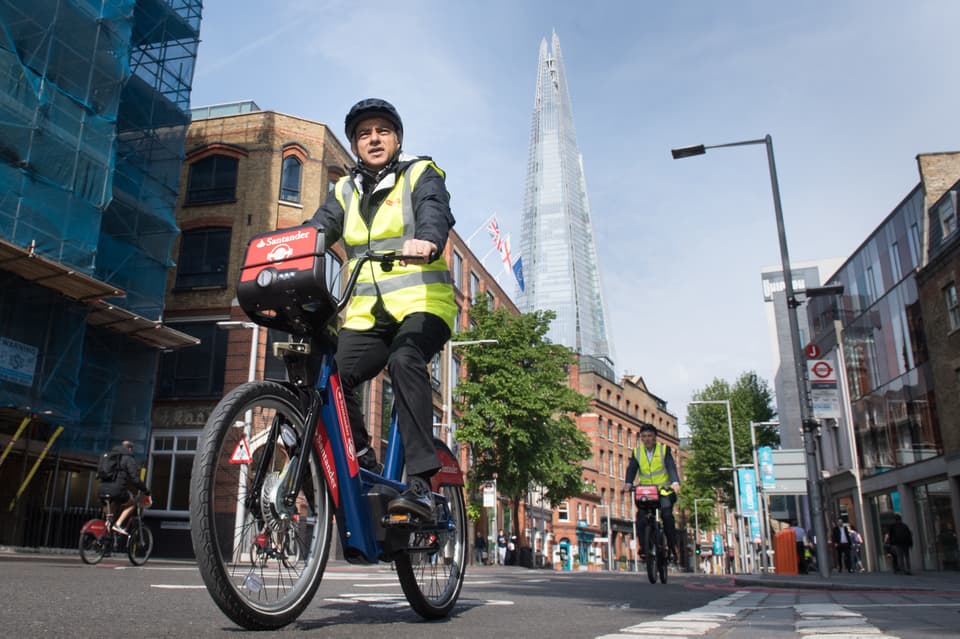Santander cycle scheme